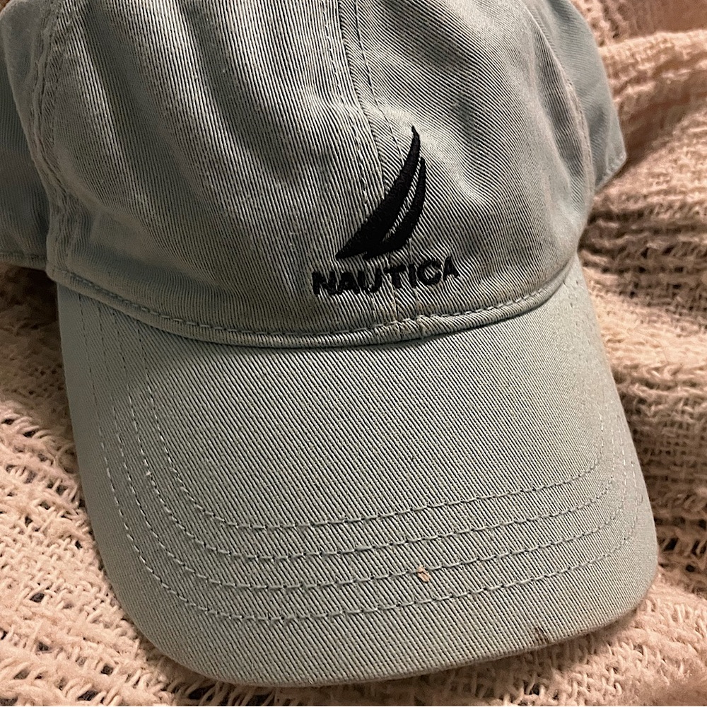 Nautica baby blue baseball cap